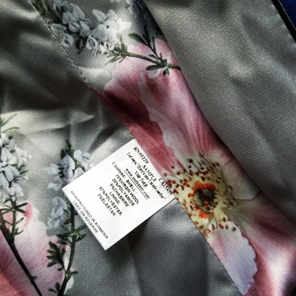 🚫SOLD🚫NWT TED BAKER DRYTAA SHORT COAT - Picture 7 of 8